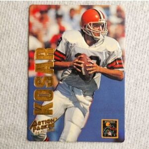 1992 Action Packed 24-Kt Gold #31G Bernie Kosar Cleveland Browns